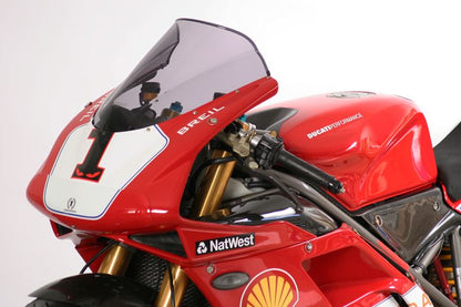 スクリーン レーシング スモーク 幅350×長さ350mm ドゥカティ 748/916/996
