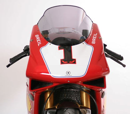 スクリーン レーシング スモーク 幅350×長さ350mm ドゥカティ 748/916/996