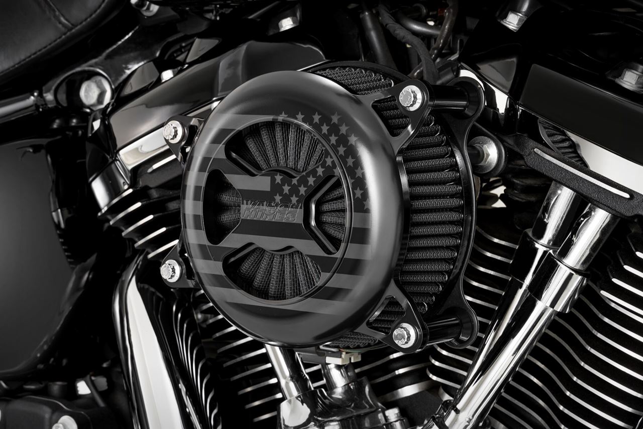 VO2 Air Intake Air Cleaner American Black Dyna Touring