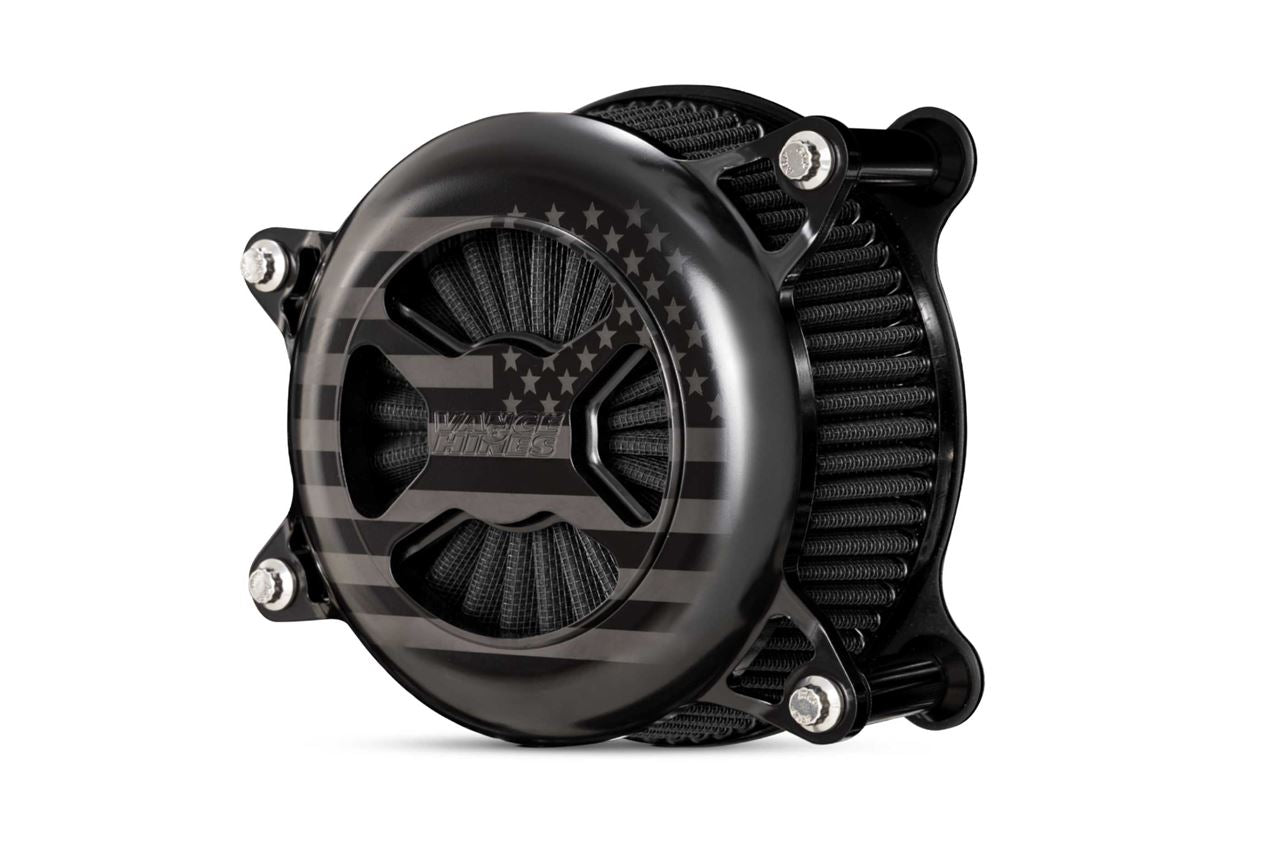 VO2 Air Intake Air Cleaner American Black Dyna Touring