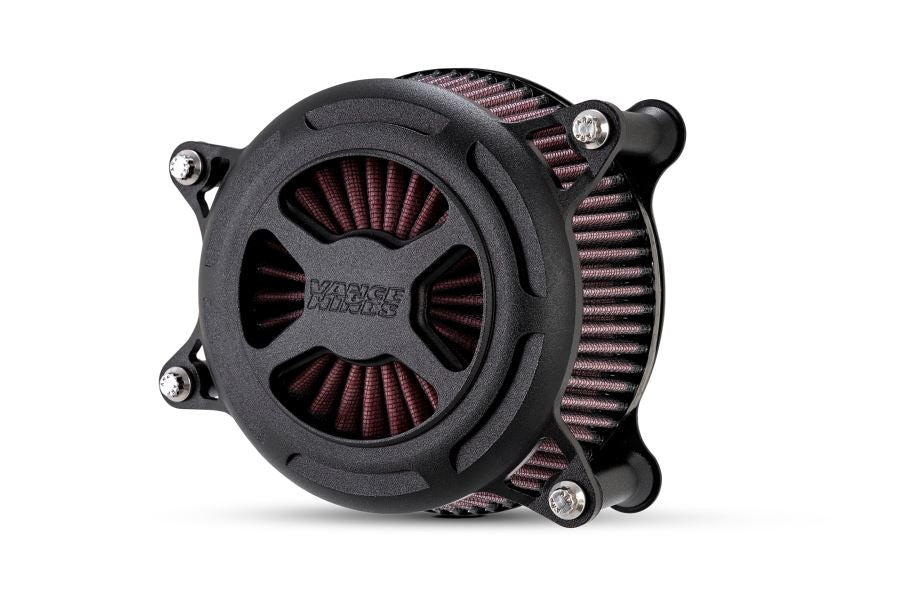 VO2 Air Intake Air Cleaner X (X) Wrinkle Black Softail Touring