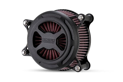 VO2 Air Intake Air Cleaner X (X) Wrinkle Black Softail Touring