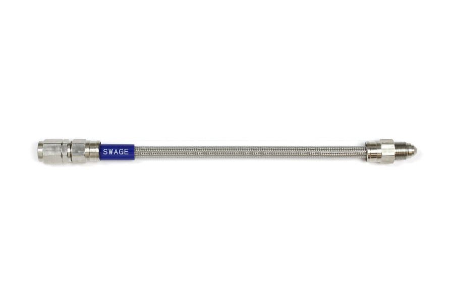 Mesh Brake Hose 175mm Clear Hose/Stainless Steel Bare SF-Narrow Nut
