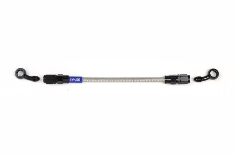 メッシュ ブレーキホース 925mm クリアホース/ブラック SD-SD BAK-1313M-0925