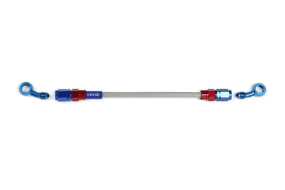 メッシュ ブレーキホース 725mm クリアホース/レッド×ブルー SD-SD SAK-1313M-0725
