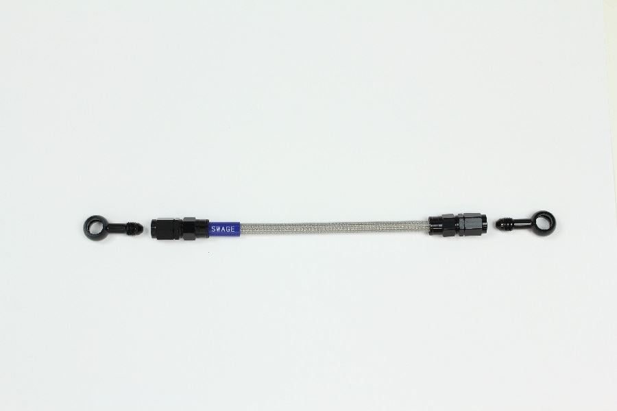 メッシュ ブレーキホース 1050mm クリアホース/ブラック ST-ST BAK-1111M-1050