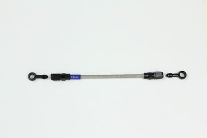 メッシュ ブレーキホース 600mm クリアホース/ブラック ST-ST BAK-1111M-0600