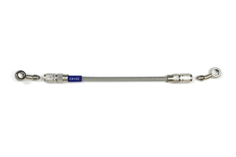 メッシュ ブレーキホース 650mm クリアホース/ステン素地 20-SD STK-1213M-0650