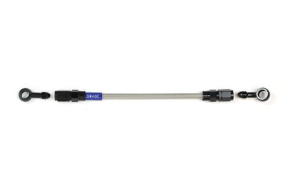 メッシュ ブレーキホース 800mm クリアホース/ブラック ST-20 BAK-1112M-0800