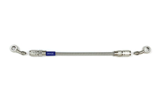 メッシュ ブレーキホース 1150mm クリアホース/ステン素地 SD-SD STK-1313M-1150