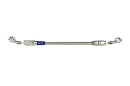メッシュ ブレーキホース 1100mm クリアホース/ステン素地 SD-SD STK-1313M-1100