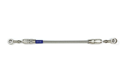 メッシュ ブレーキホース 825mm クリアホース/ステン素地 ST-20 STK-1112M-0825