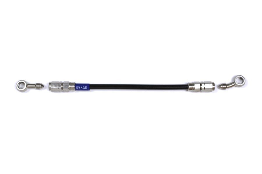 メッシュ ブレーキホース 300mm ブラックスモークホース/ステン素地 ST-SD STKB-1113M-0300