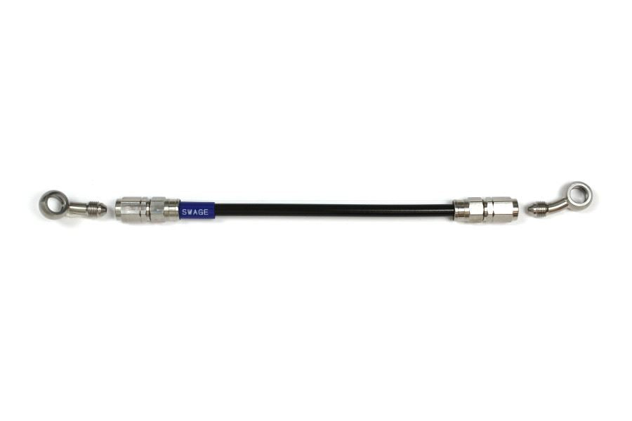 メッシュ ブレーキホース 950mm ブラックスモークホース/ステン素地 20-SD STKB-1213M-0950