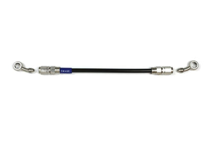 メッシュ ブレーキホース 1150mm ブラックスモークホース/ステン素地 SD-SD STKB-1313M-1150
