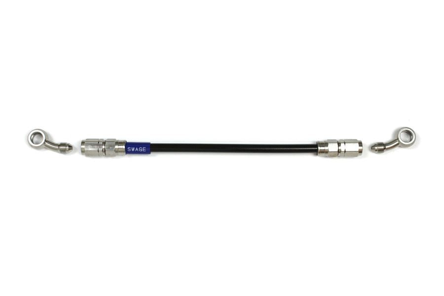 メッシュ ブレーキホース 600mm ブラックスモークホース/ステン素地 SD-SD STKB-1313M-0600
