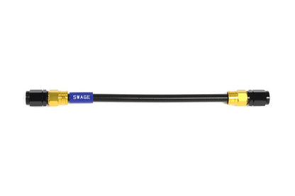 メッシュ ブレーキホース 300mm ブラックスモークホース/ゴールド×ブラック SF-SF GAKB-1010M-0300