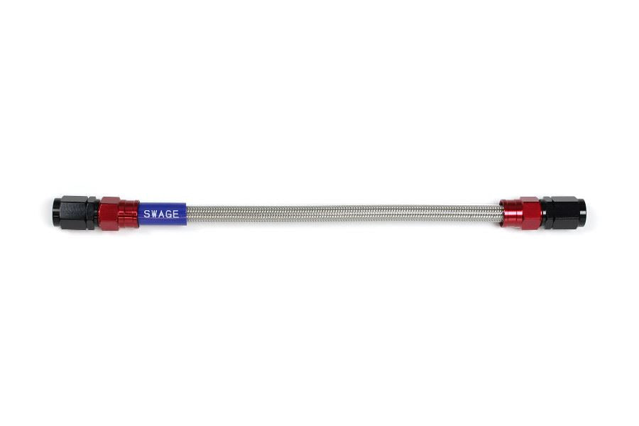 メッシュ ブレーキホース 1025mm クリアホース/レッド×ブラック SF-SF RAK-1010M-1025