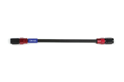 メッシュ ブレーキホース 1150mm ブラックスモークホース/レッド×ブラック SF-SF RAKB-1010M-1150