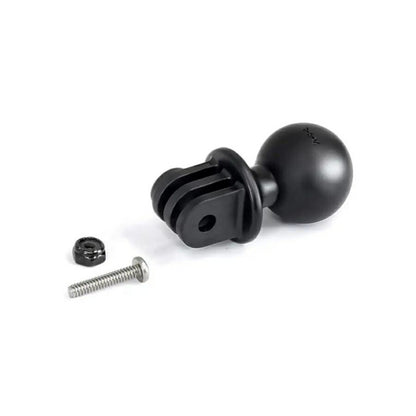 GoPro Mount & U-Bolt Clamp Base Set (Standard Arm) φ12.7-31.75mm Black 1-inch Ball 1 pc.