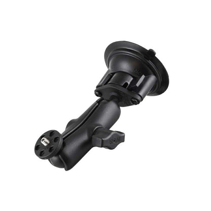 カメラアダプター＆ツイストロックサクションベースセット(標準アーム) 吸盤径83.8mm ブラック 1インチボール 1個入り