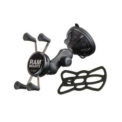 X-Grip (Small) & Suction Base Set (Short Arm/Plastic) Suction Cup Diameter 69.8mm Black 1-Inch Ball 1 Count