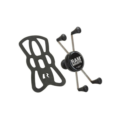X-Grip (M) Smartphone Holder with Tether, Black, 1-inch Ball, 1 Piece