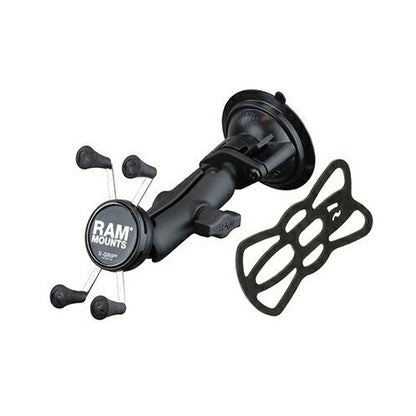 X-Grip (S) & Twist-Lock Suction Base Set (Standard Arm) Suction Cup Diameter 83.8mm Black 1-inch Ball 1 pc.