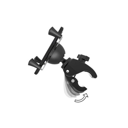 X-Grip (S) & Tough-Claw (S) Set for φ15.9-28.9mm Pipes, Integrated (Snap Link), Black, 1 Piece