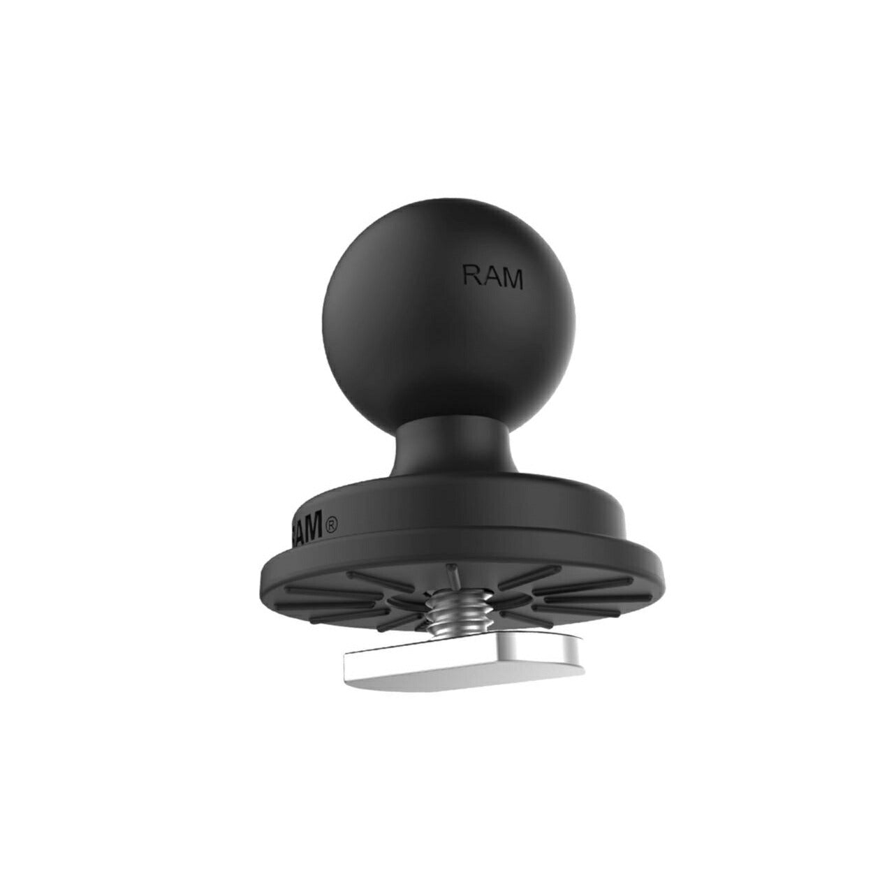 Trackball Base, Black, 1-inch Ball, 1 pc.