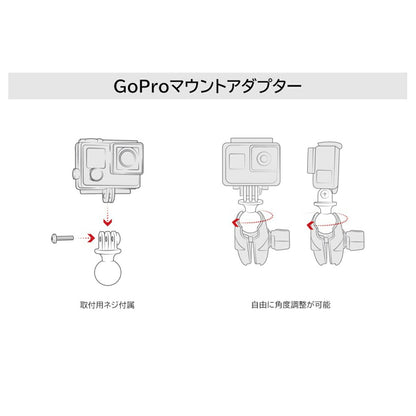 GoPro Mount Black 1 inch Ball 1 pc.
