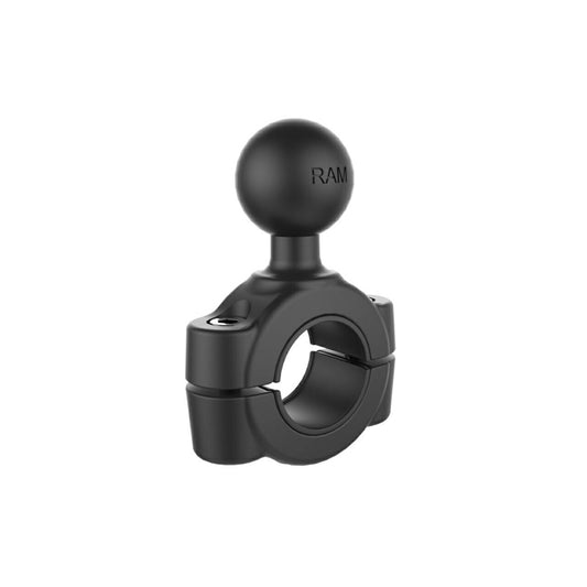 Bar Mount Base (M) for φ19.05-25.4mm, Black, 1-inch Ball, 1 piece