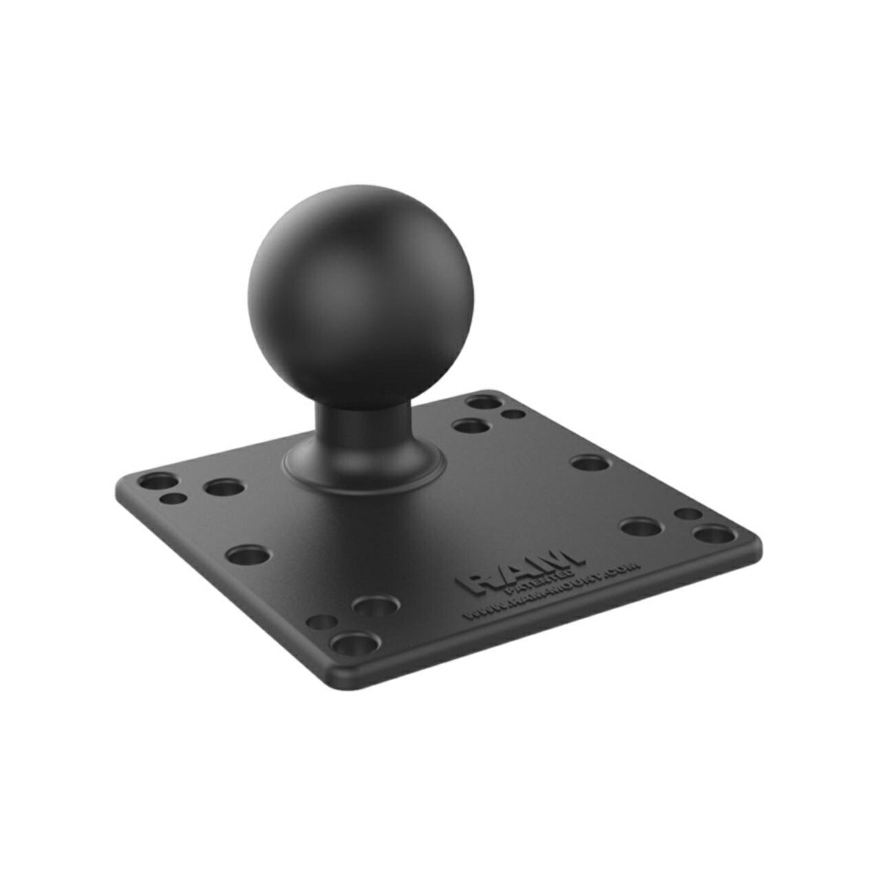 VESA Plate (Reinforced Bolts) 100x100mm Black 2.25 inch Ball 1 pc.