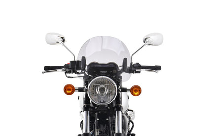 スクリーンセット バーハンマウントキット付 φ22.2/25.4用 ロードクラシック スモーク 幅380×長さ320mm 汎用