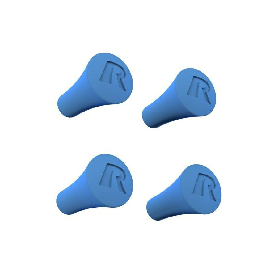 X-Grip Rubber Caps, Blue, 4-Pack