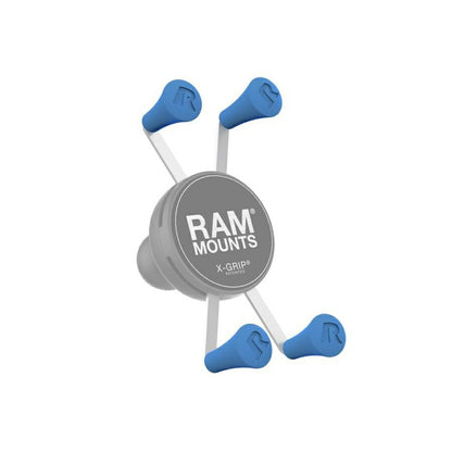 X-Grip Rubber Caps, Blue, 4-Pack