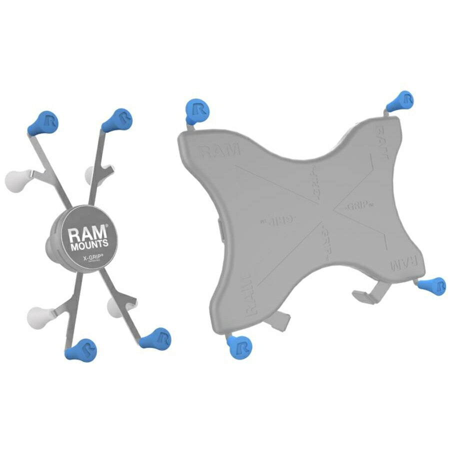 X-Grip Rubber Caps, Blue, 4-Pack