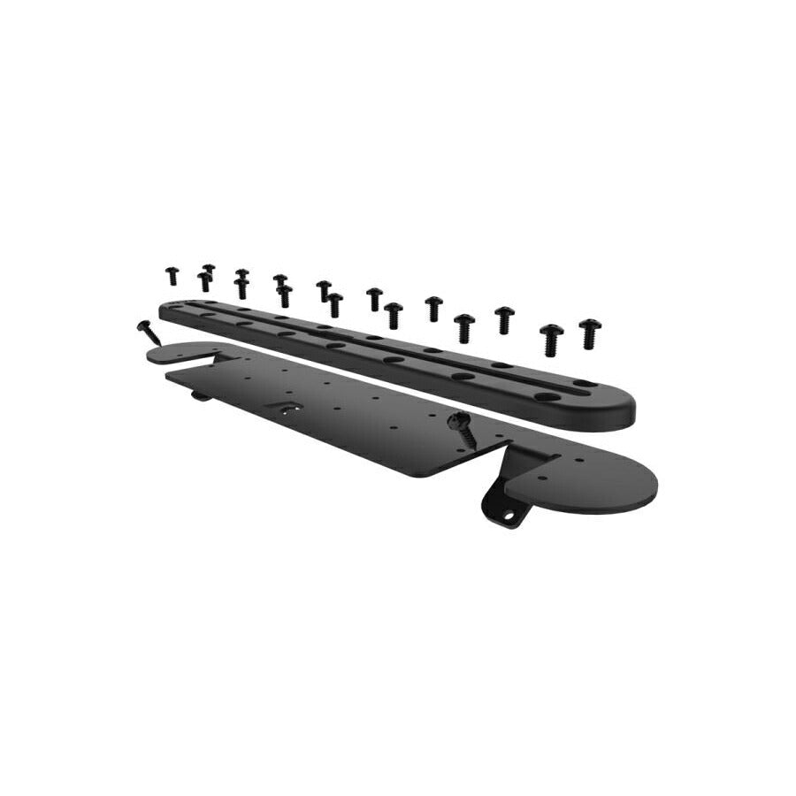 TAF TRUCK RAIL Truck length 30.4cm for Jeep JL/Gladiator 18-21 Black 1 pc.