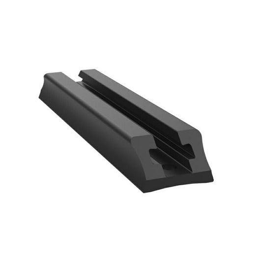 タフトラックレール(エンドローディング) ブラック 全長10.1cm 1個入り