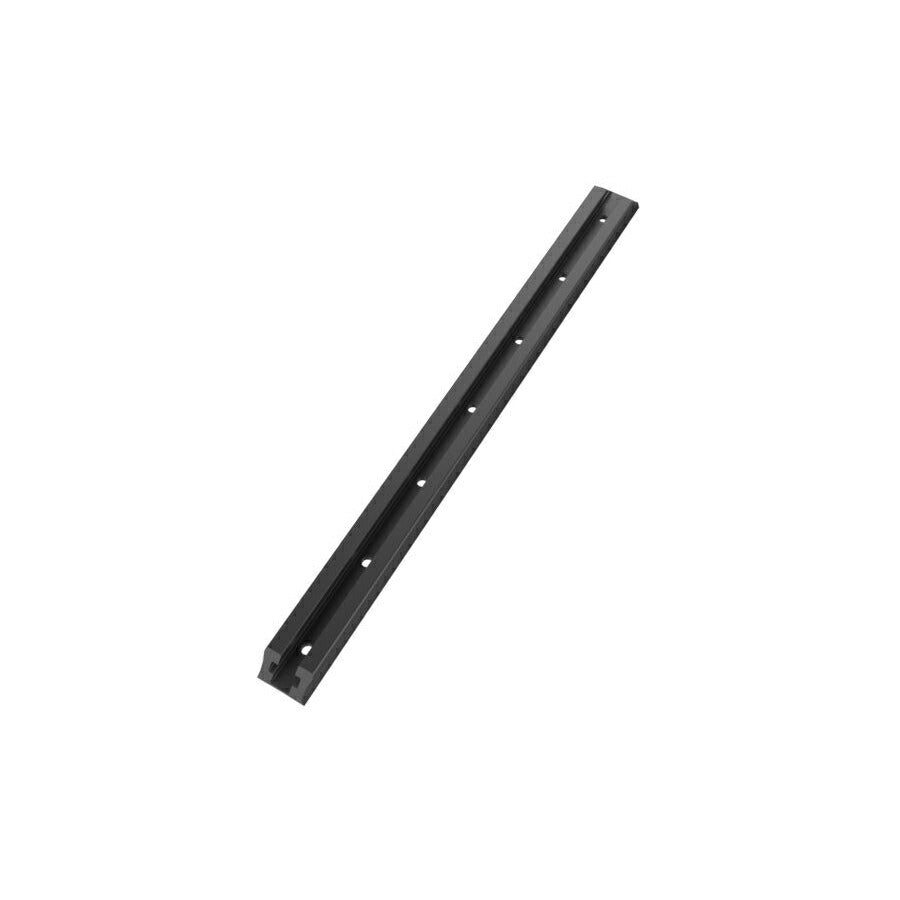 タフトラックレール(エンドローディング) ブラック 全長30.4cm 1個入り