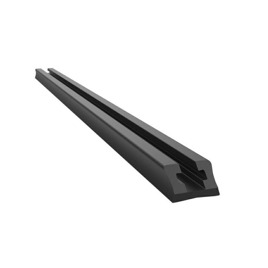 タフトラックレール(エンドローディング) ブラック 全長40.6cm 1個入り