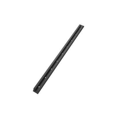 タフトラックレール(エンドローディング) ブラック 全長40.6cm 1個入り