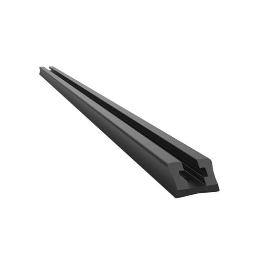 タフトラックレール(エンドローディング) ブラック 全長50.8cm 1個入り