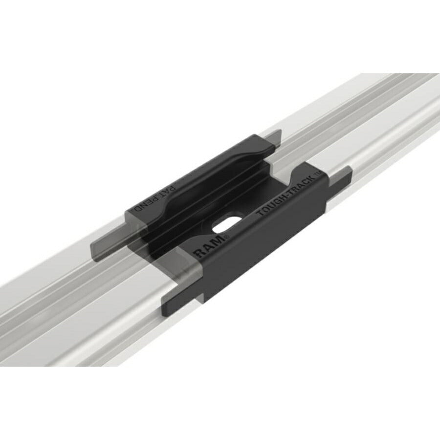 レールコネクター(モジュラー用) ストレート ブラック 1個入り