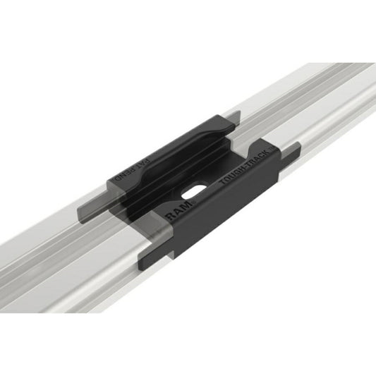 レールコネクター(モジュラー用) ストレート ブラック 1個入り