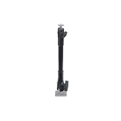 Pipe Socket Arm, Total Length 35.5cm, Black, 1 & 1.5-inch Balls, 1 pc.