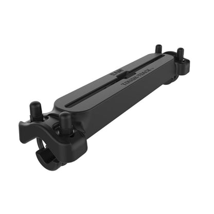 タフトラックレール(ダブルU字クランプ) 全長30.4cm φ15.9-31.75mm対応 ブラック 1個入り