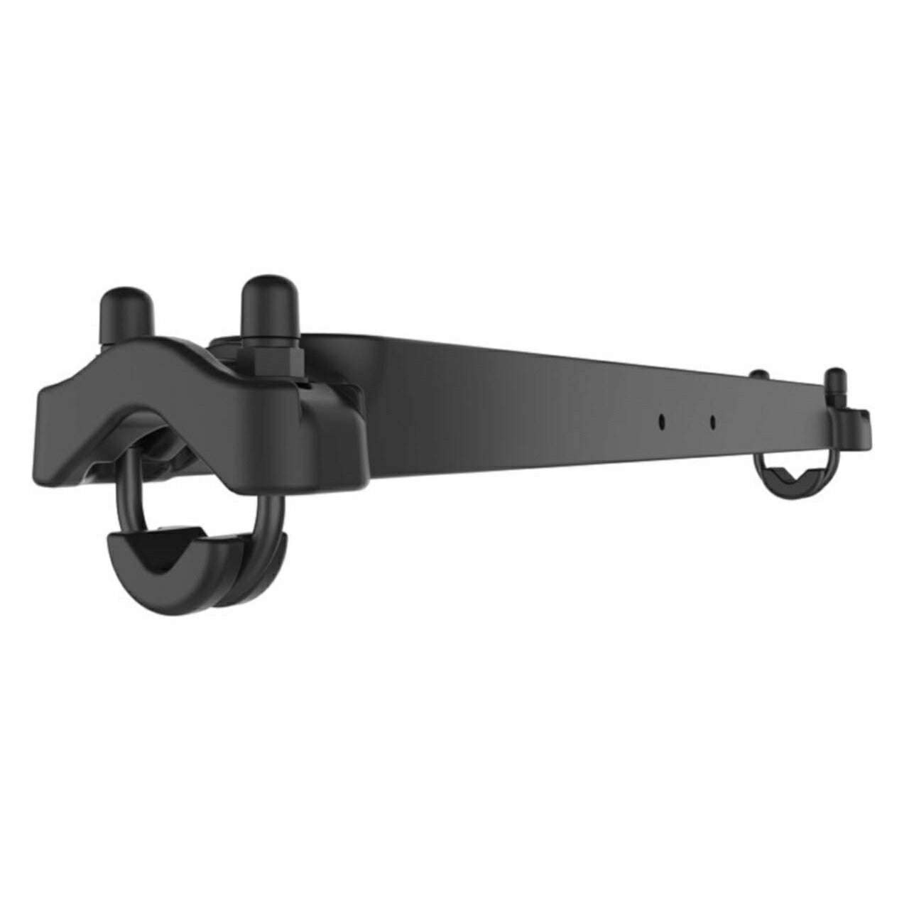 Tough Track Rail (Double U-Clamp) Length 45.7cm, φ15.9-31.75mm compatible, Black, 1 pc.