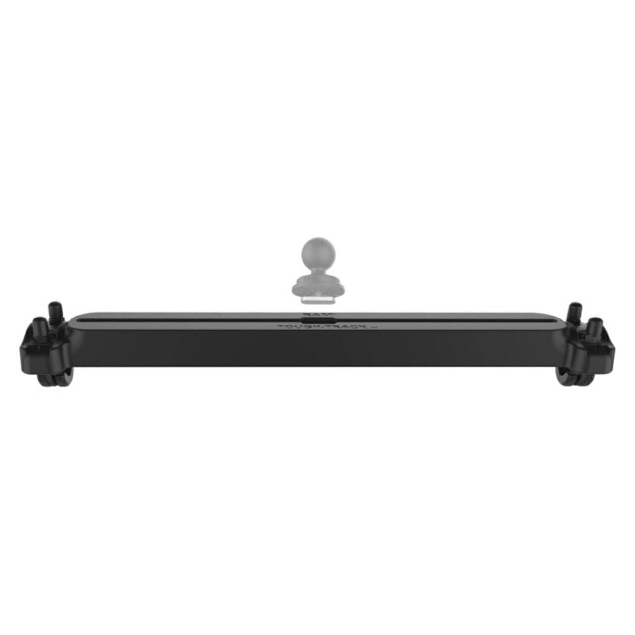Tough Track Rail (Double U-Clamp) Length 45.7cm, φ15.9-31.75mm compatible, Black, 1 pc.