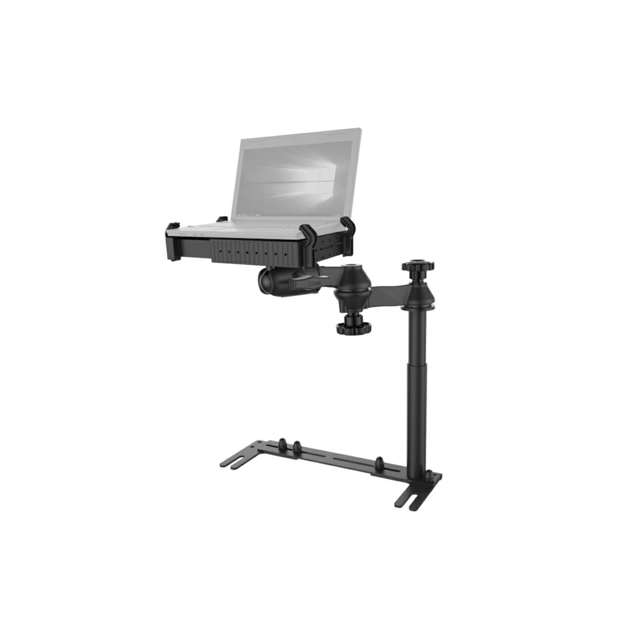 Tough Tray (L) & Universal Vehicle Mount Set for Right Hand Drive Vehicles - Black 1.5 inch Ball - 1 piece